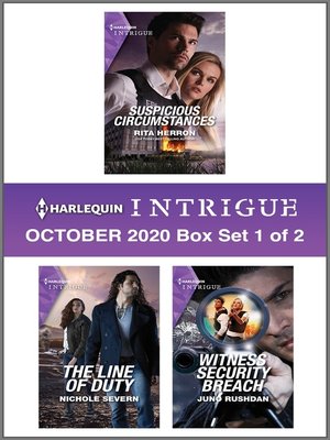 Harlequin Intrigue October 2020--Box Set 1 of 2 - ebook